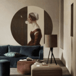 Seinakleebis Handmaid with Bubble Gum