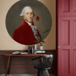 Seinakleebis Rose Lover Red