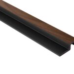 Parempoolne ääreprofiil Largo Dark Oak L0304RT, 200 cm