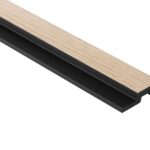 Parempoolne ääreprofiil Medio Light Oak L0202RT, 200 cm
