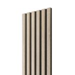 Akustiline seinapaneel Lameli Must/Sonoma, 300x2750 mm