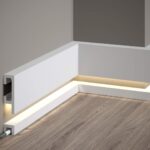 Põrandaliist QL019 + QL021 Scratch Shield