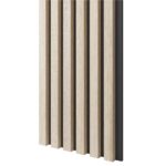 MDF seinapaneel Slim Must/Sonoma