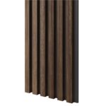 MDF seinapaneel Slim Must/Pähkel