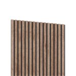 Spoonitud akustiline seinapaneel Wallnut