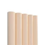 Raadiusega MDF seinapaneel Beige