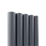 Raadiusega MDF seinapaneel Antracite