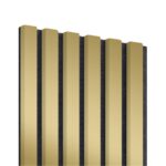 Akustiline seinapaneel Lameo Black/Gold