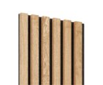 Akustiline seinapaneel Lameo Black/Veneer Oak